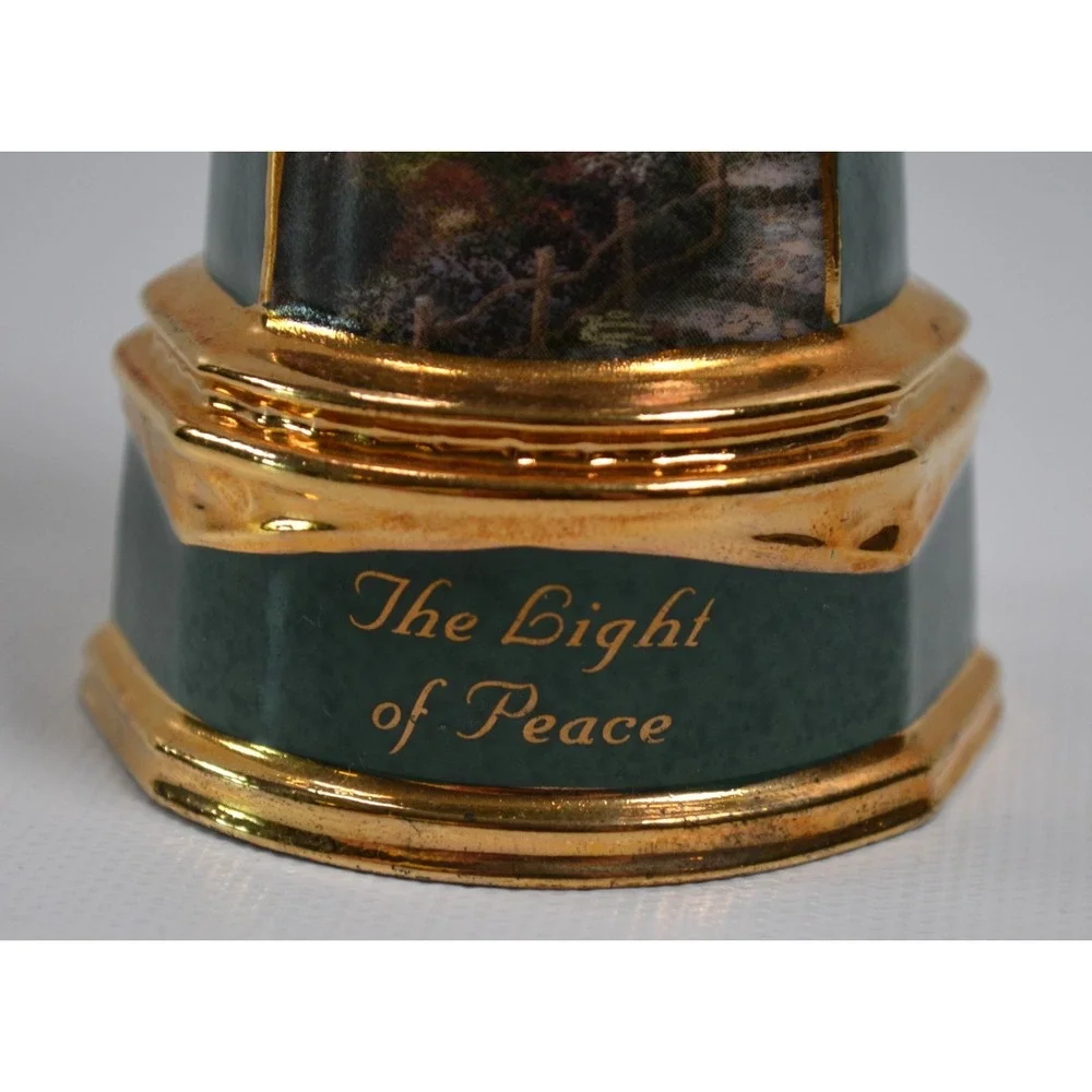 Thomas Kinkade THE LIGHT OF PEACE Seaside Reflections Heirloom Classic Ornament